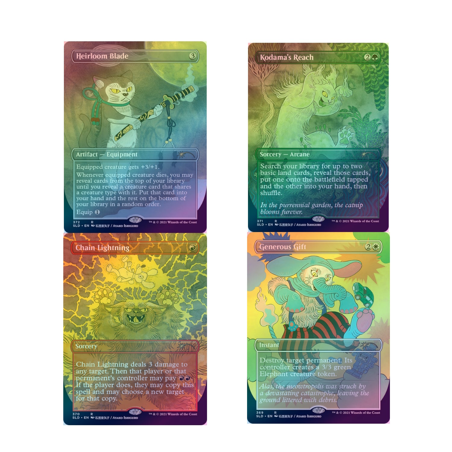 Magic: The Gathering TCG - Secret Lair Purrfection Foil Edition