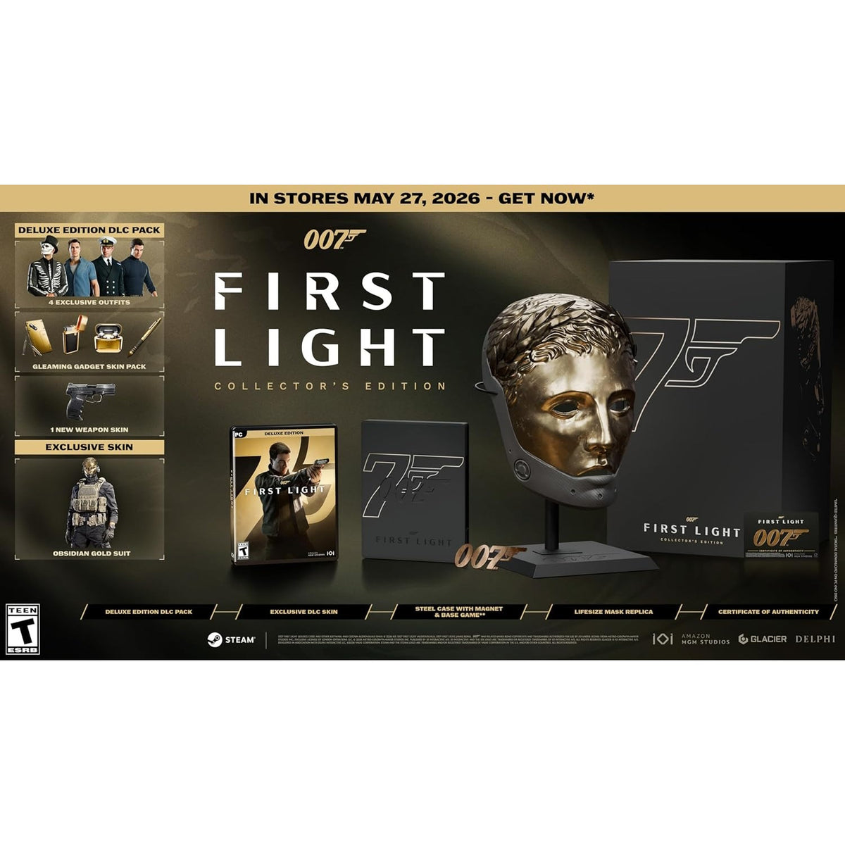 007: First Light - Collector's Edition [PlayStation 5] PlayStation 5 Video Game IO Interactive