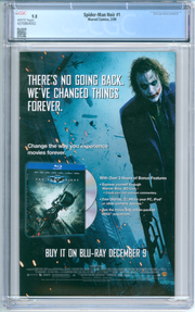 Spider-Man Noir: #1 [CGC 9.8 Patrick Zircher CVR A] 2009 Comics Marvel Comics