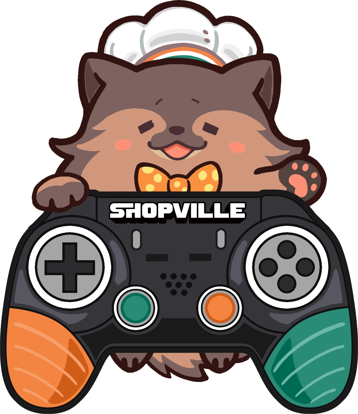 Noms Cafe x Shopville Exclusive Acrylic Limited Edition Toast Gaming Keychain [001] Keychains Noms Cafe