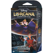 Disney Lorcana TCG: Rise of The Floodborn Starter Deck - Amber & Sapphire Card Game Ravensburger