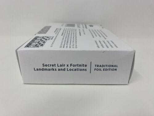 Magic: The Gathering TCG: Secret Lair - Fortnite Landmarks and Locations [DAMAGED BOX] Card Game Loot Lodge