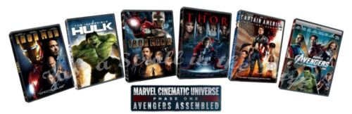 Marvel Cinematic Universe: Phase One - Avengers Assembled [Blu-ray Set Region A] Blu-Ray Movie Marvel