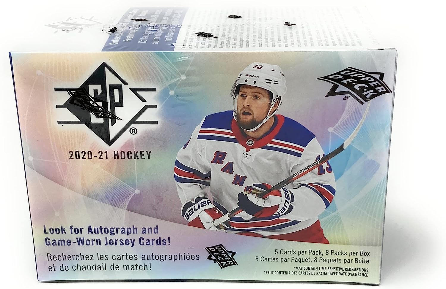 Upper Deck: 2020-21 SP Hockey Blaster Box - 8 Packs Card Game Upper Deck