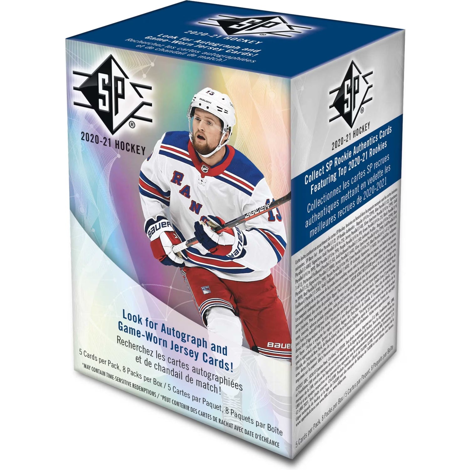 Upper Deck: 2020-21 SP Hockey Blaster Box - 8 Packs Card Game Upper Deck