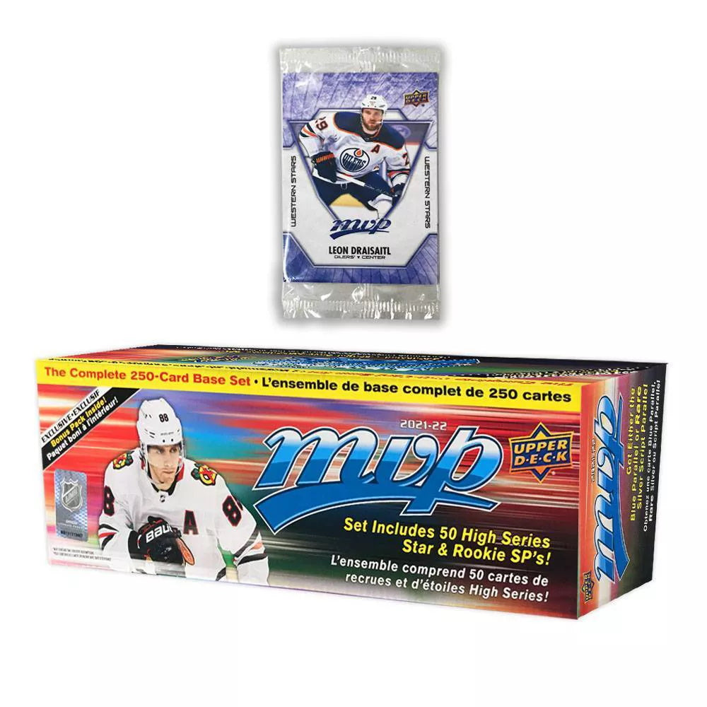 Upper Deck: 2021-22 MVP Hockey Card Complete Base Set Card Game Upper Deck
