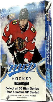 Upper Deck: 2021-22 MVP Hockey Hobby Box - 20 Packs Card Game Upper Deck