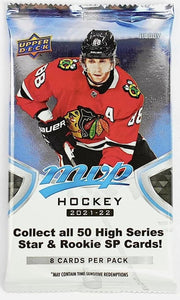 Upper Deck: 2021-22 MVP Hockey Hobby Box - 20 Packs Card Game Upper Deck