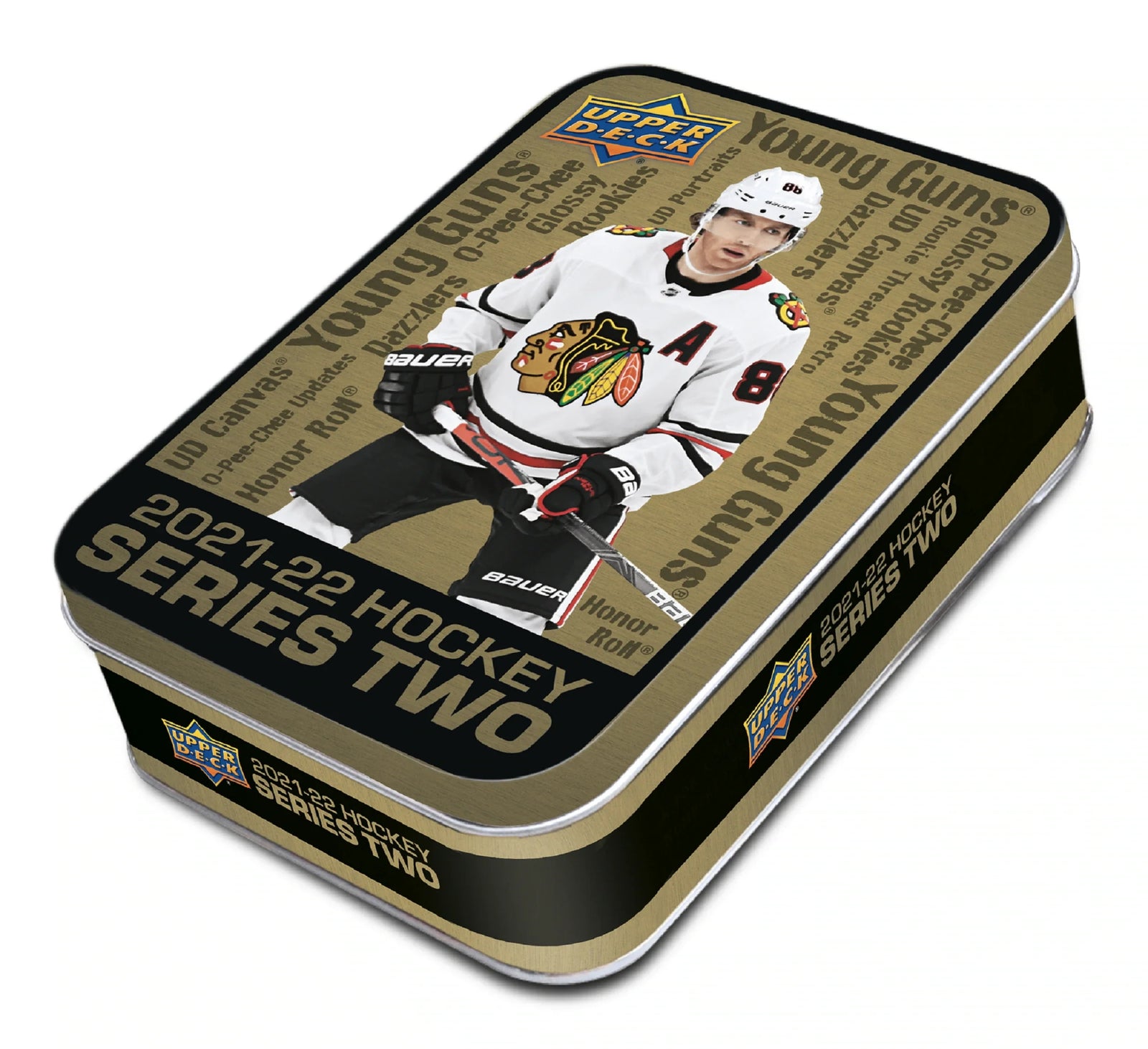 Upper Deck: 2021-22 Series 2 Hockey Tin Card Game Upper Deck