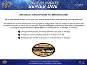 Upper Deck: 2023-24 Series 1 Hockey Hobby Box - 12 Packs Card Game Upper Deck