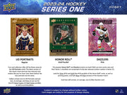 Upper Deck: 2023-24 Series 1 Hockey Hobby Box - 12 Packs Card Game Upper Deck