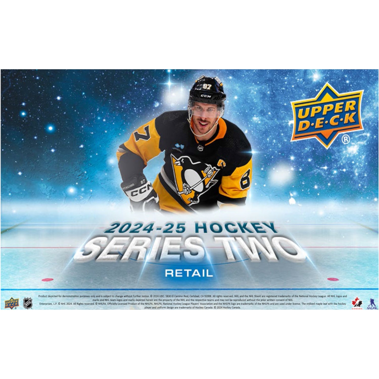 Upper Deck: 2024-25 Series 2 Hockey Blaster Box - 4 Packs Card Game Upper Deck