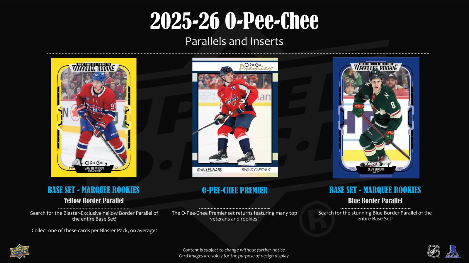 Upper Deck: 2025-26 O-Pee-Chee Hockey Blaster Box - 9 Packs Sports Cards Upper Deck