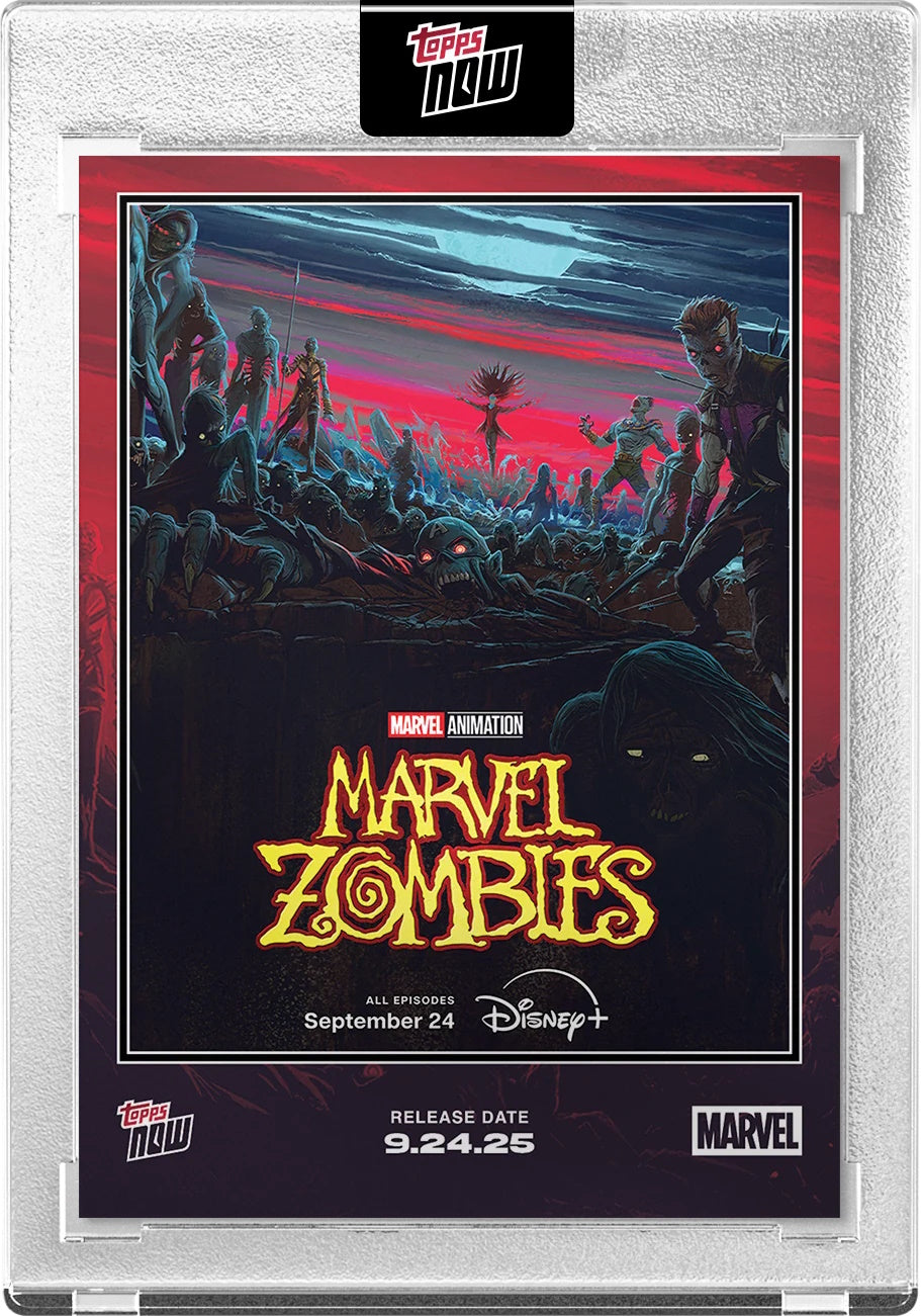 2025 Marvel Topps NOW: Marvel Zombies Poster Artwork Card - MZ01 Card Game Topps