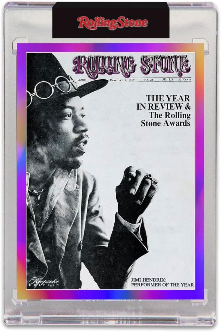 Keepsake: Rolling Stone Jimi Hendrix Premiere Edition Box (1 Card) Memorabilia Keepsake