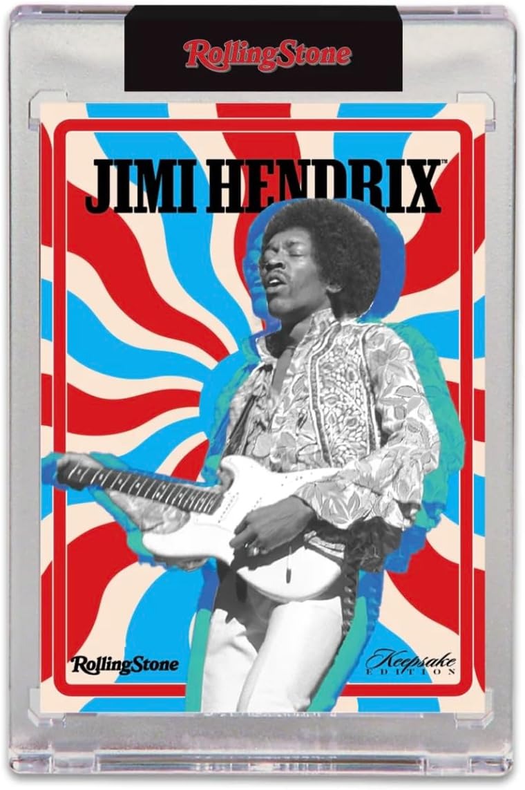 Keepsake: Rolling Stone Jimi Hendrix Premiere Edition Box (1 Card) Memorabilia Keepsake