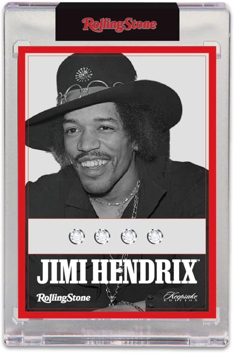 Keepsake: Rolling Stone Jimi Hendrix Premiere Edition Box (1 Card) Memorabilia Keepsake