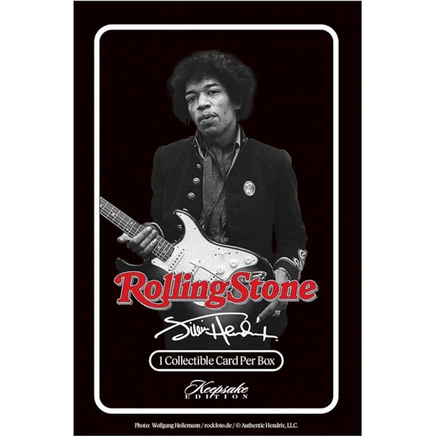Keepsake: Rolling Stone Jimi Hendrix Premiere Edition Box (1 Card) Memorabilia Keepsake