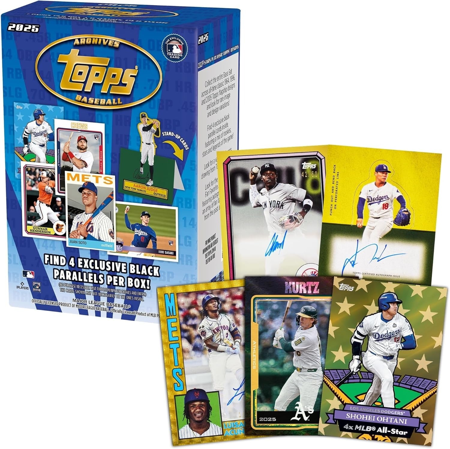 Topps: 2025 Archives Baseball Blaster Box - 7 Packs Card Game Topps