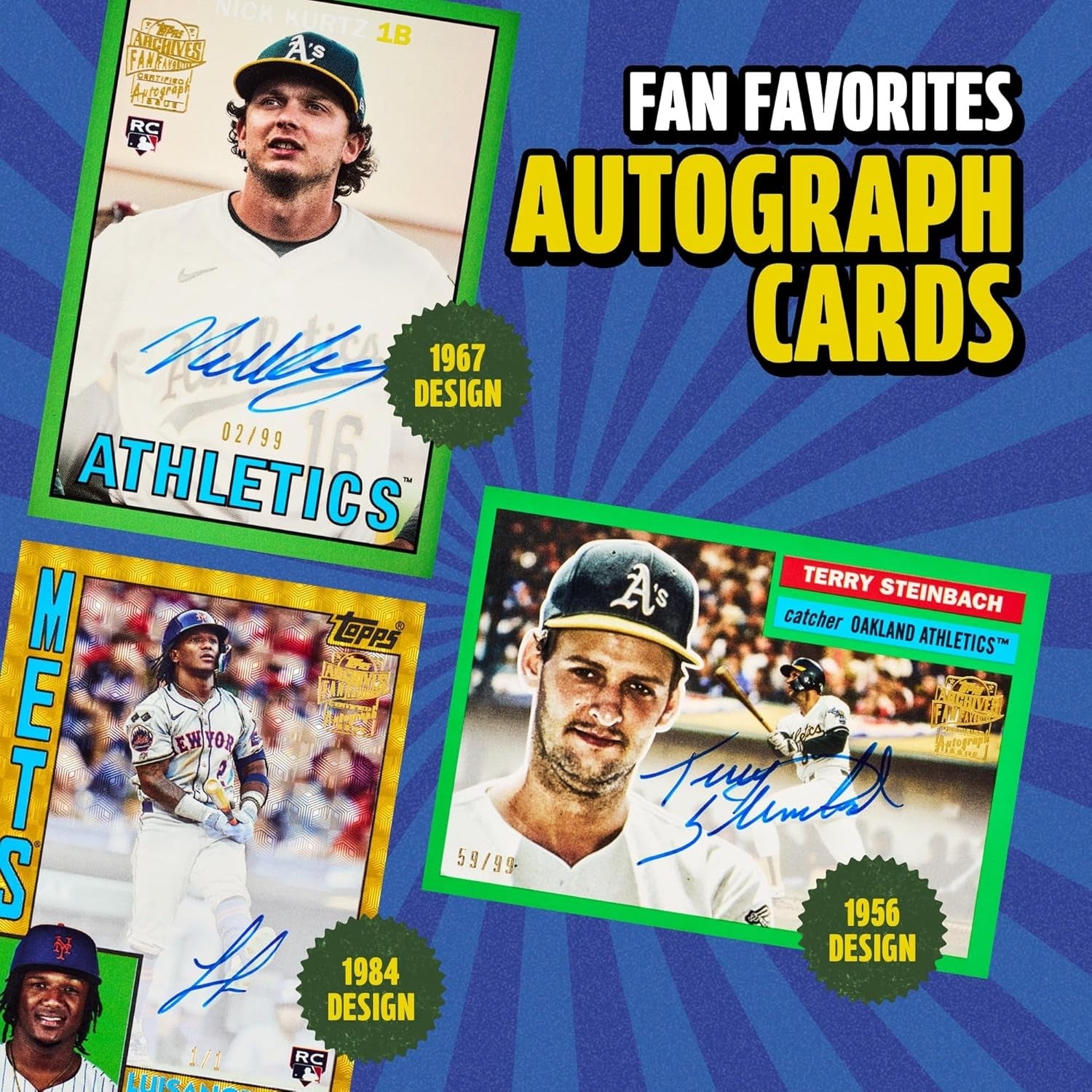 Topps: 2025 Archives Baseball Blaster Box - 7 Packs Card Game Topps