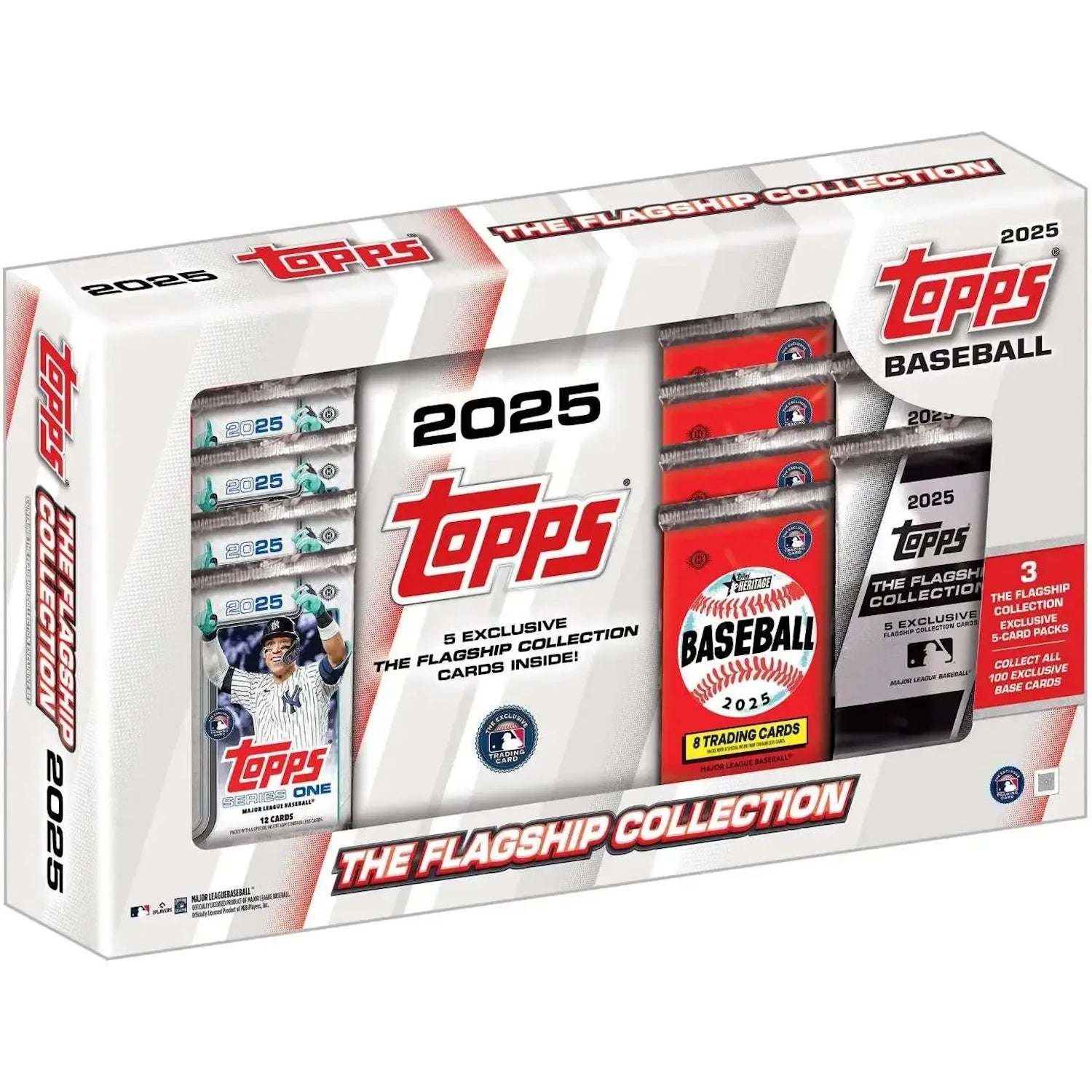 Topps: 2025 Baseball: The Flagship Collection - 15 Booster Packs Card Game Topps