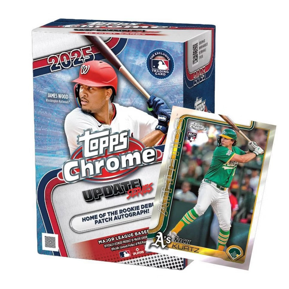 Topps: 2025 Chrome Update Series: Baseball Blaster Box - 7 Packs Card Game Topps
