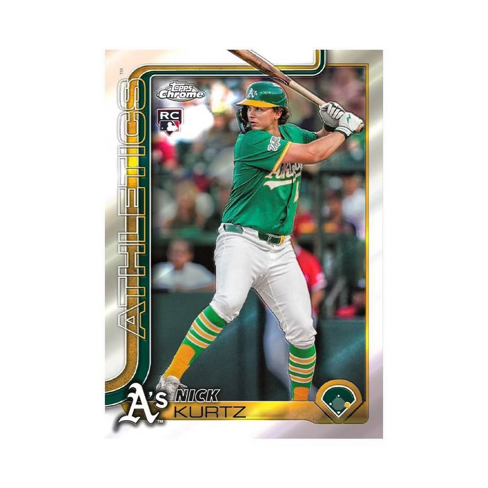 Topps: 2025 Chrome Update Series: Baseball Blaster Box - 7 Packs Card Game Topps