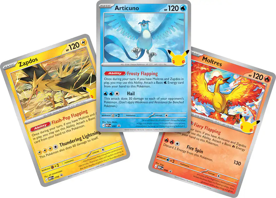 Pokemon TCG: 30th Celebration Poster Collection Box Card Game Pokemon