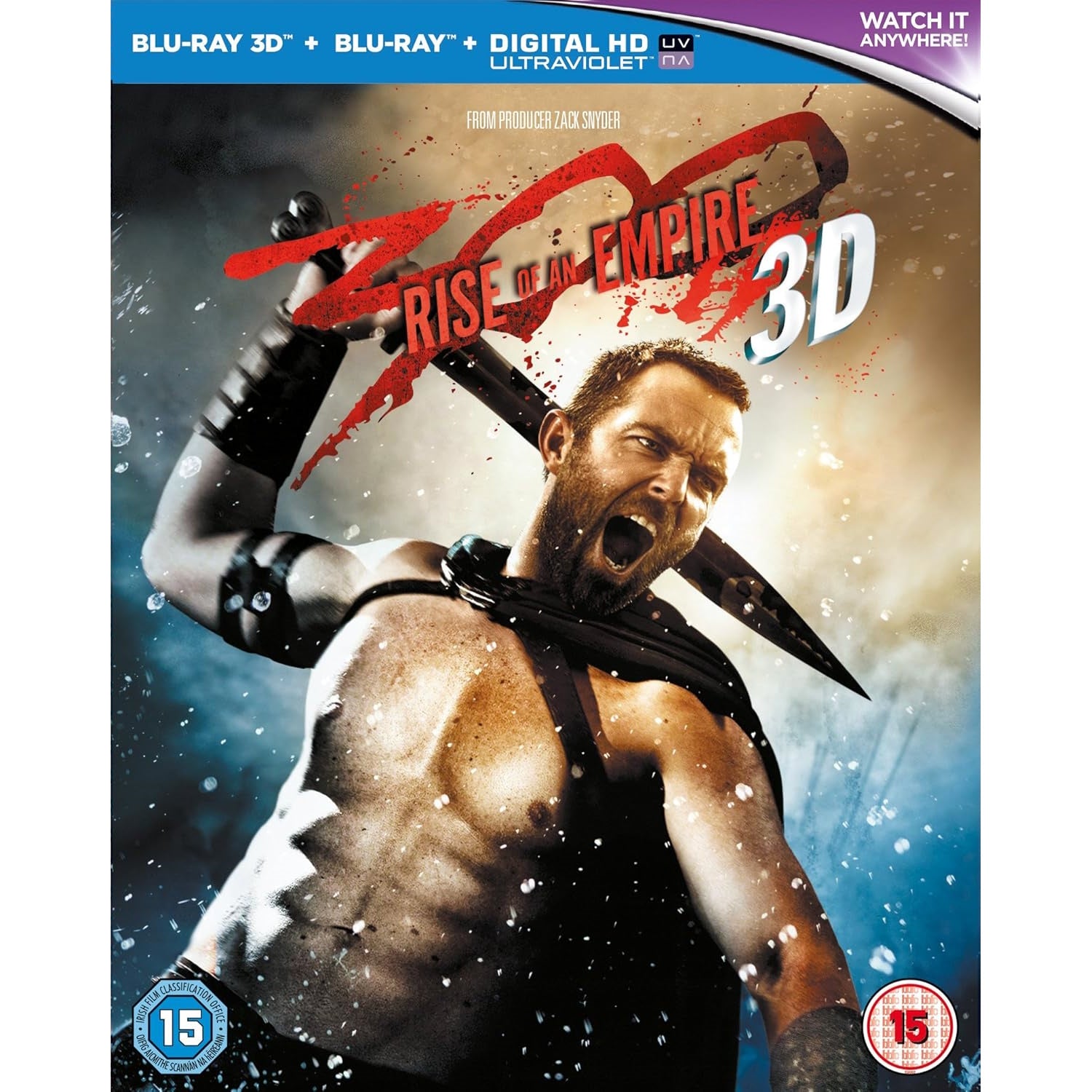 300: Rise of an Empire 3D [Blu-Ray] Blu-Ray Movie Warner Bros.   
