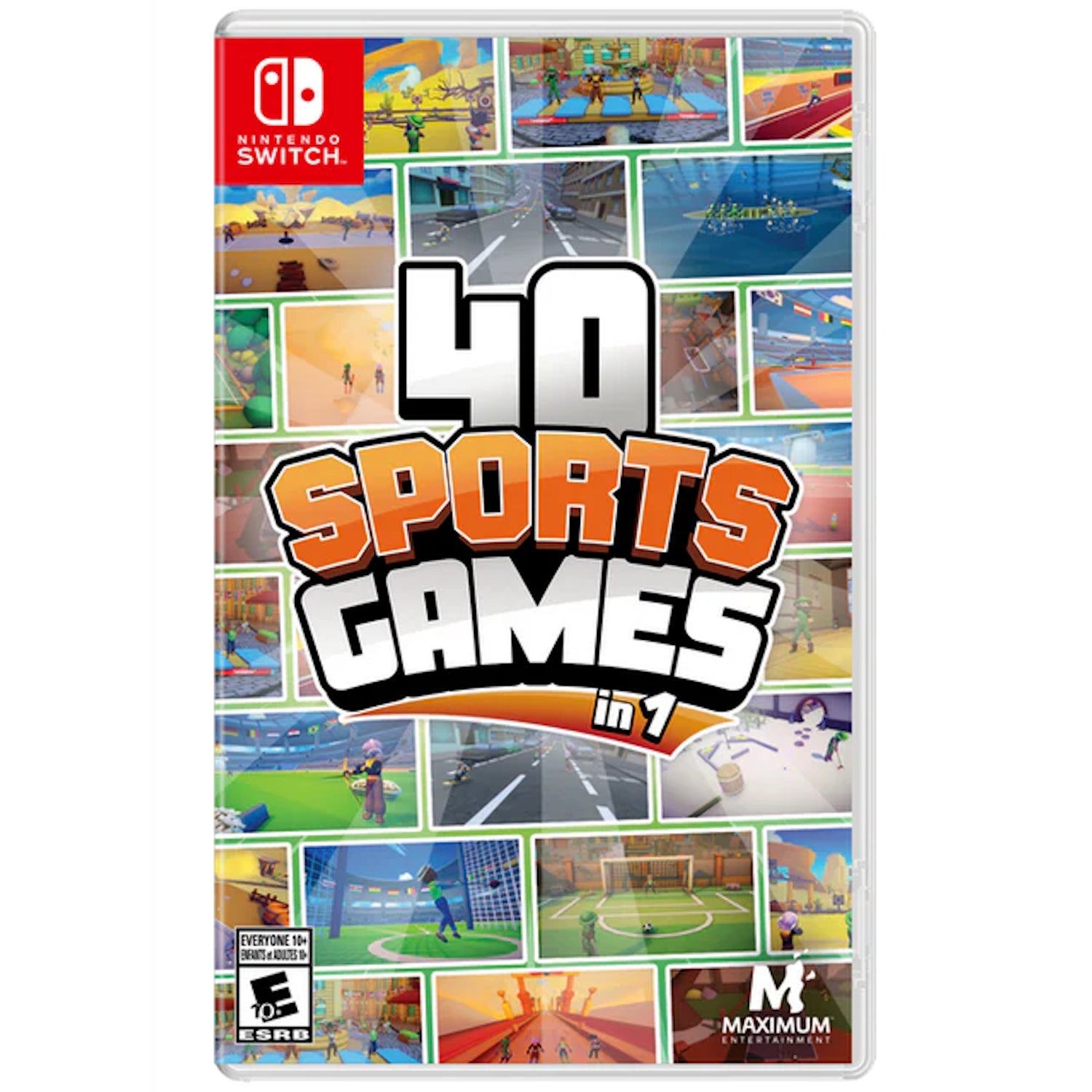 40 Sports Games in 1 [Nintendo Switch] Nintendo Switch Video Game Maximum Games