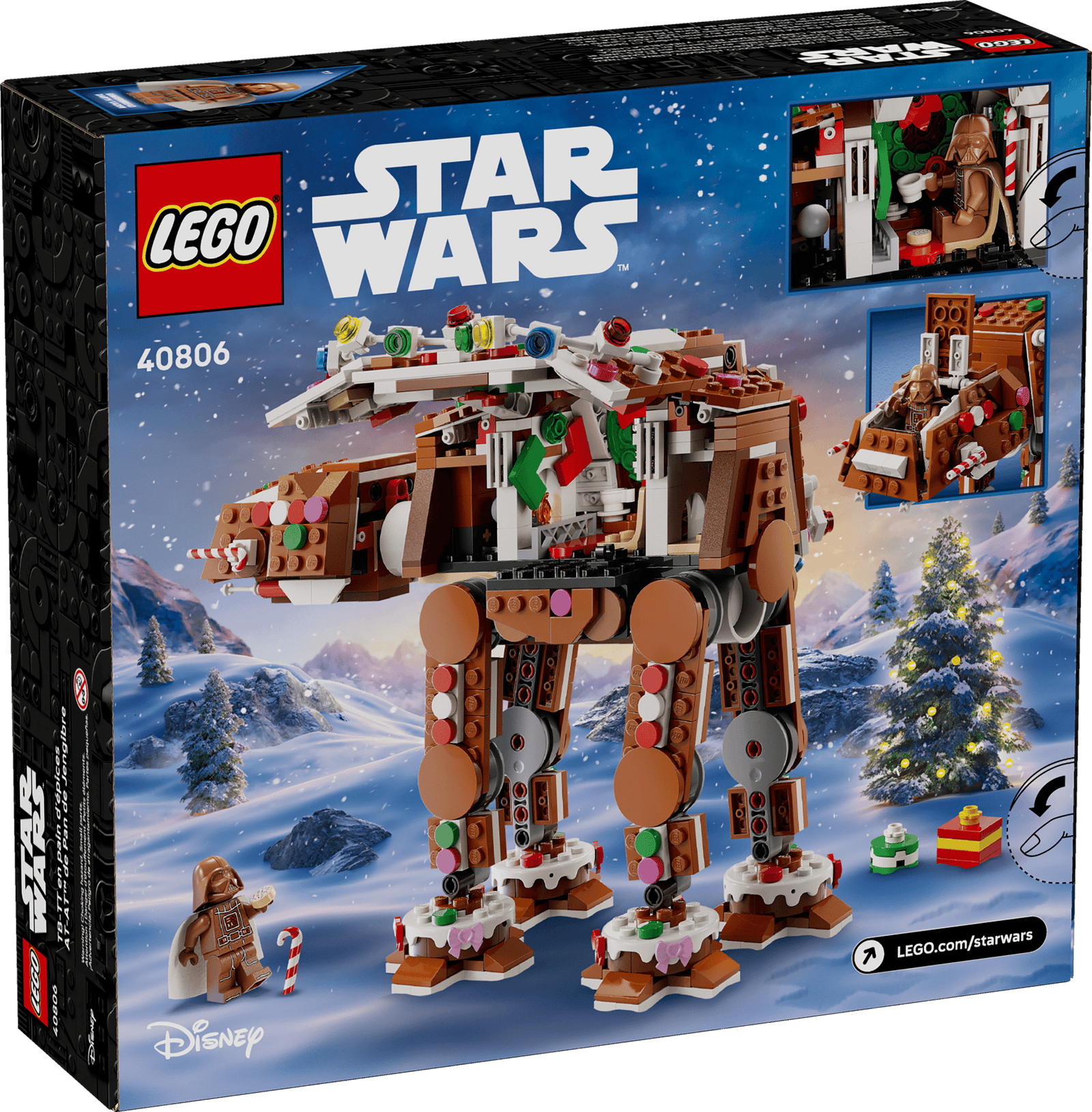 LEGO Star Wars: [Gingerbread AT-AT Walker, #40806] LEGO LEGO
