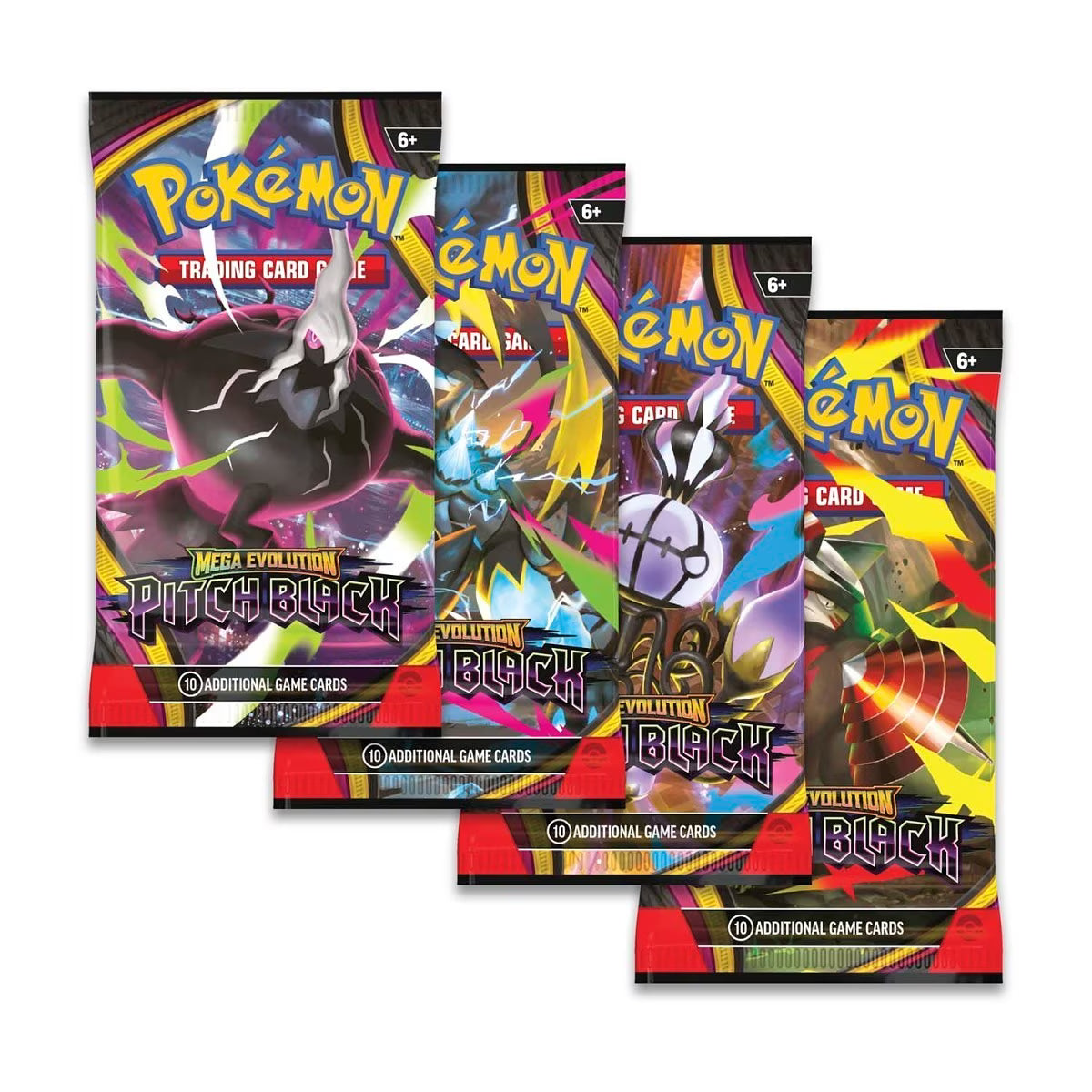 Pokemon TCG: Mega Evolution Pitch Black Checklane Blister Pack & Promo Slowpoke Card Game Pokemon