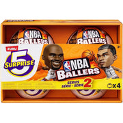 5 Surprise Mini Brands!: NBA Ballers Series 2 - Exclusive Mystery 4-Pack Toys & Games Zuru