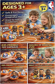 5 Surprise Mini Brands!: NBA Ballers Series 2 - Exclusive Mystery 4-Pack Toys & Games Zuru