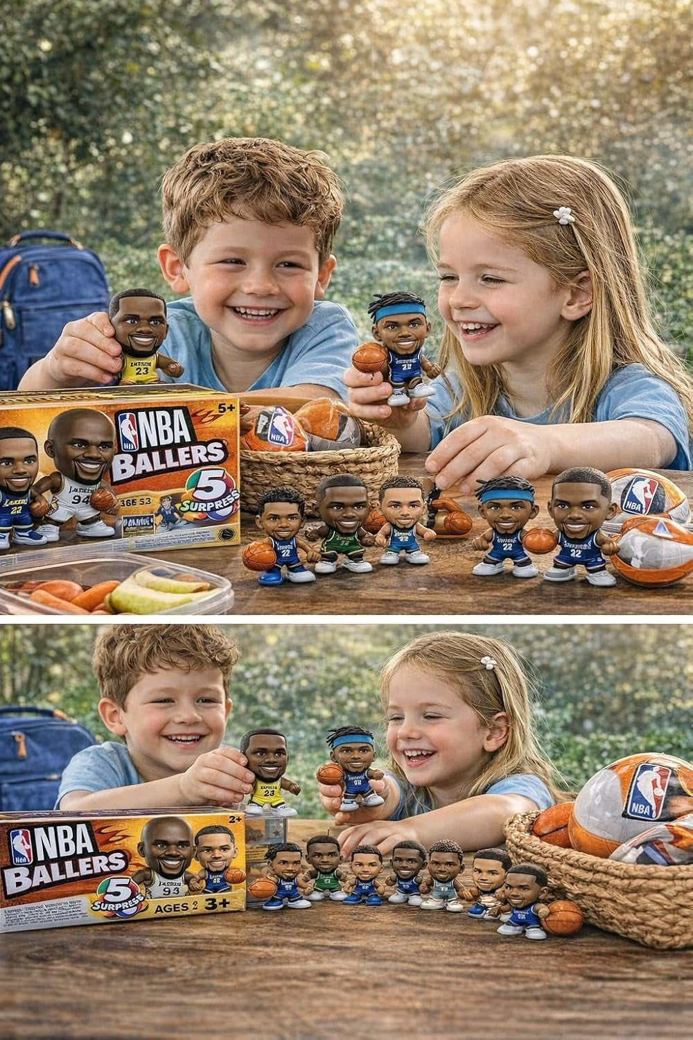 5 Surprise Mini Brands!: NBA Ballers Series 2 - Exclusive Mystery 4-Pack Toys & Games Zuru