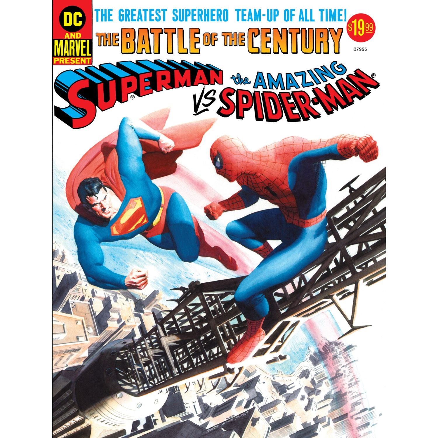 50th Anniversary Treasury Edition Superman VS The Amazing Spider-Man: #1 [Alex Ross CVR B] 2026 Comics DC Comics