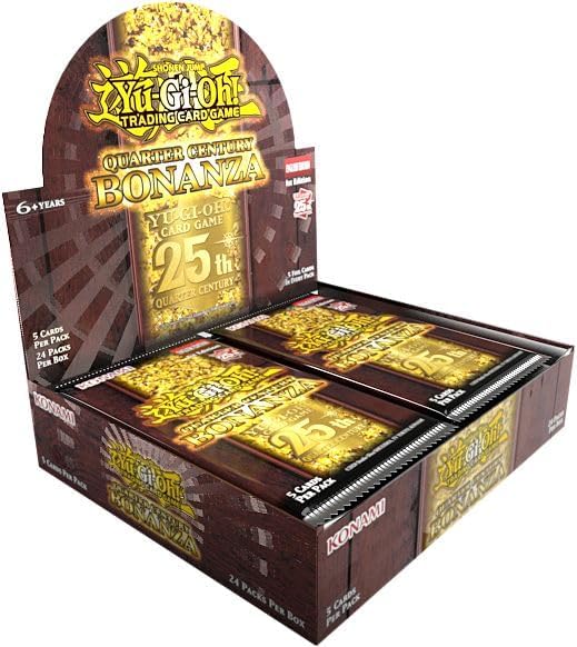 Yu-Gi-Oh! TCG: Quarter Century Bonanza 1st Edition Rarity III Booster Box Card Game Konami