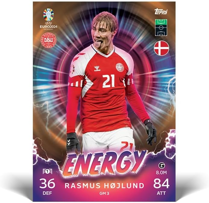 Topps: 2024 Match Attax Official Licensed Euro Booster Box - 36 Packs Card Game Topps