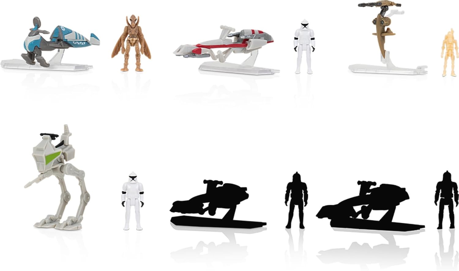 Star Wars: Micro Galaxy Mystery Vehicle and Figure Toys & Games Jazwares