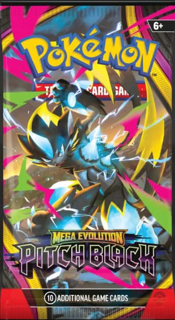 Pokemon TCG: Mega Evolution - Pitch Black Booster Bundle Card Game Pokemon