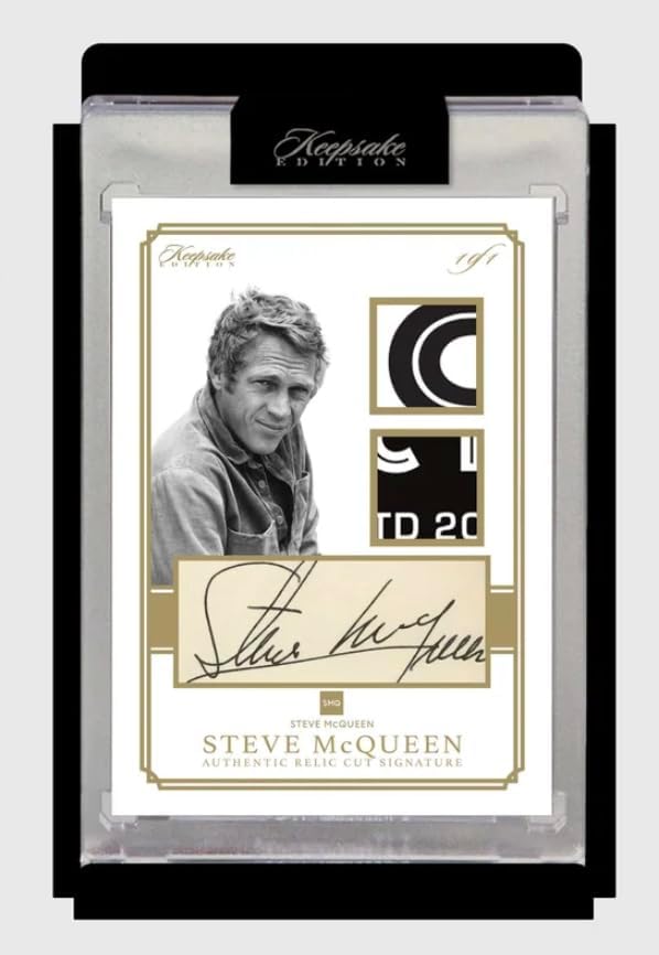 Keepsake: Steve McQueen Premiere Edition Hobby Collection Box Memorabilia Keepsake