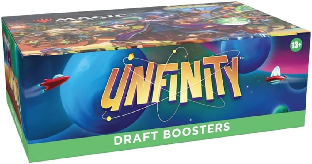 Magic: The Gathering TCG: Unfinity Draft Booster Box Trading Cards Wizards of the Coast
