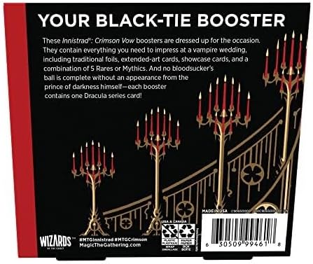 Magic: The Gathering TCG: Innistrad Crimson Vow Collector Booster Box Card Game Wizards of the Coast