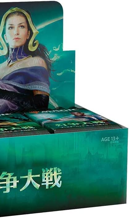 Magic: The Gathering TCG: War of The Spark Booster Box [JPN Japanese] - 36 Packs - Planeswalker in Every Pack! Card Game Wizards of the Coast