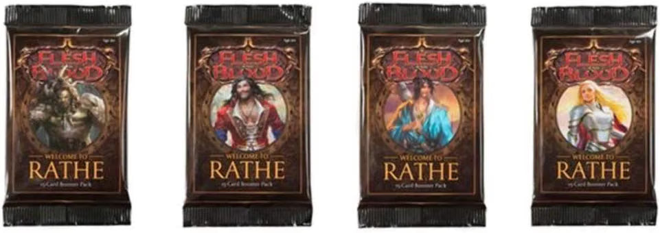 Flesh & Blood TCG: Welcome to Rathe Unlimited Edition Booster Box - 24 Packs Card Game Legend Story Studios