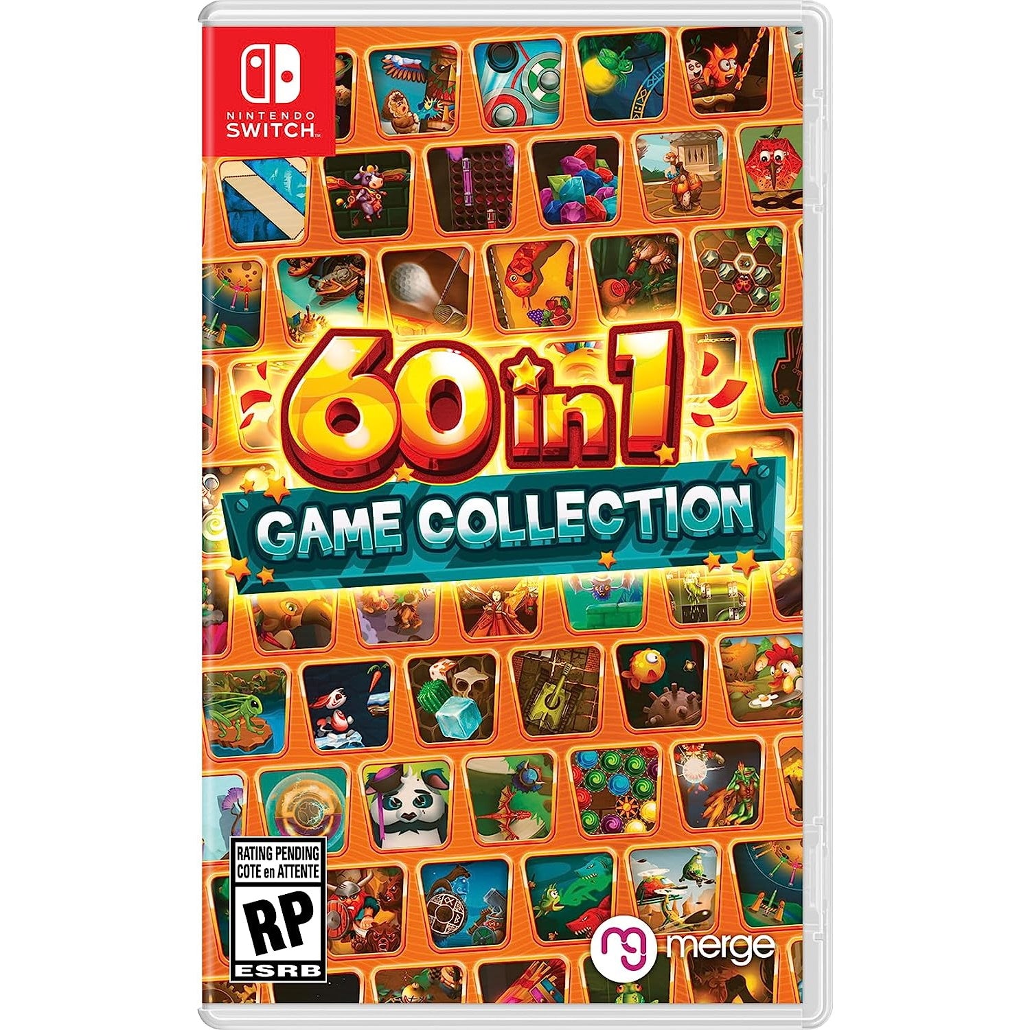60 in 1 Game Collection [Nintendo Switch] Nintendo Switch Video Game Merge Games   