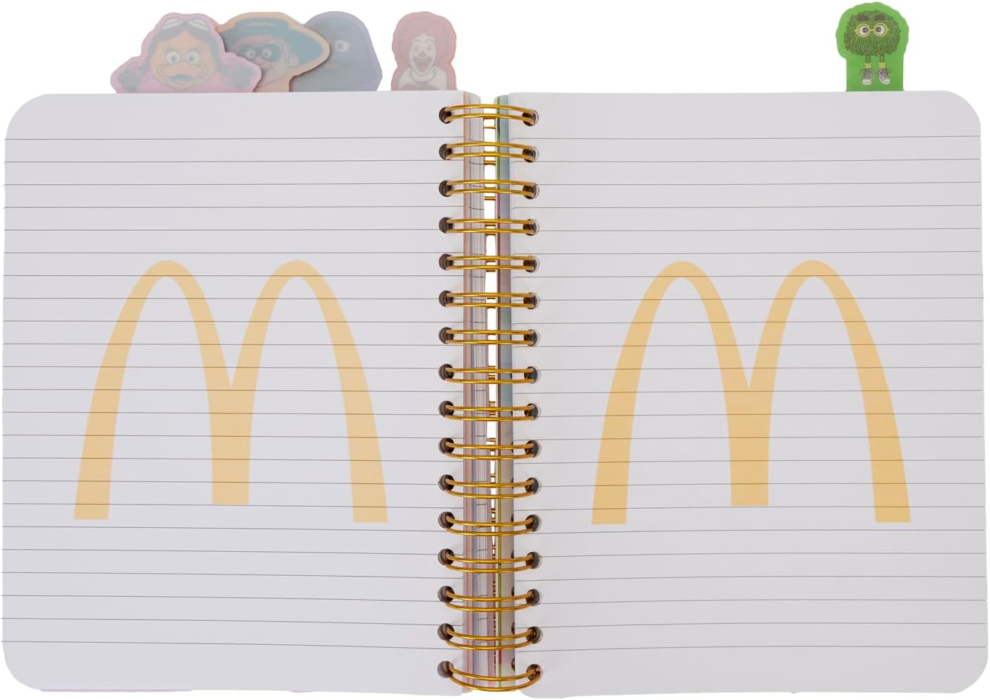 Loungefly McDonald's Characters - Spiral Tab Stationery Journal Notebook Memorabilia Loungefly