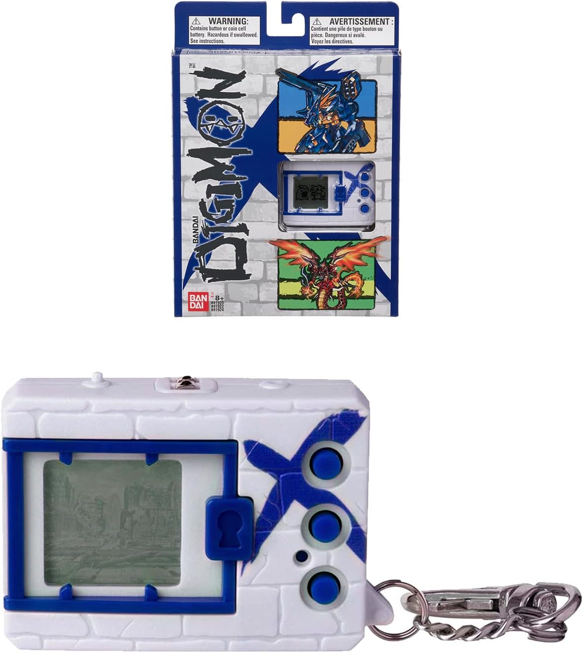 Digimon Bandai Namco X Virtual Monster Pet by Tamagotchi - White & Blue Toys & Games Bandai Namco