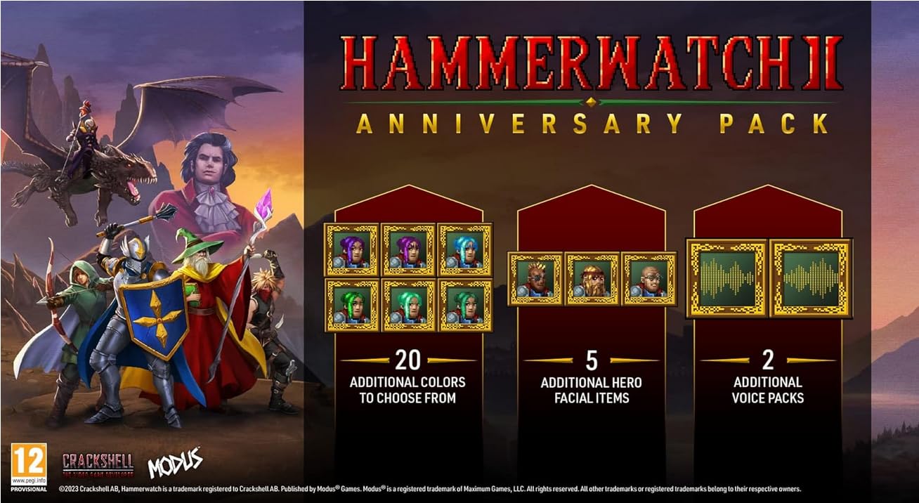 Hammerwatch 2 II: Chronicles Edition [Nintendo Switch] Nintendo Switch Video Game Modus