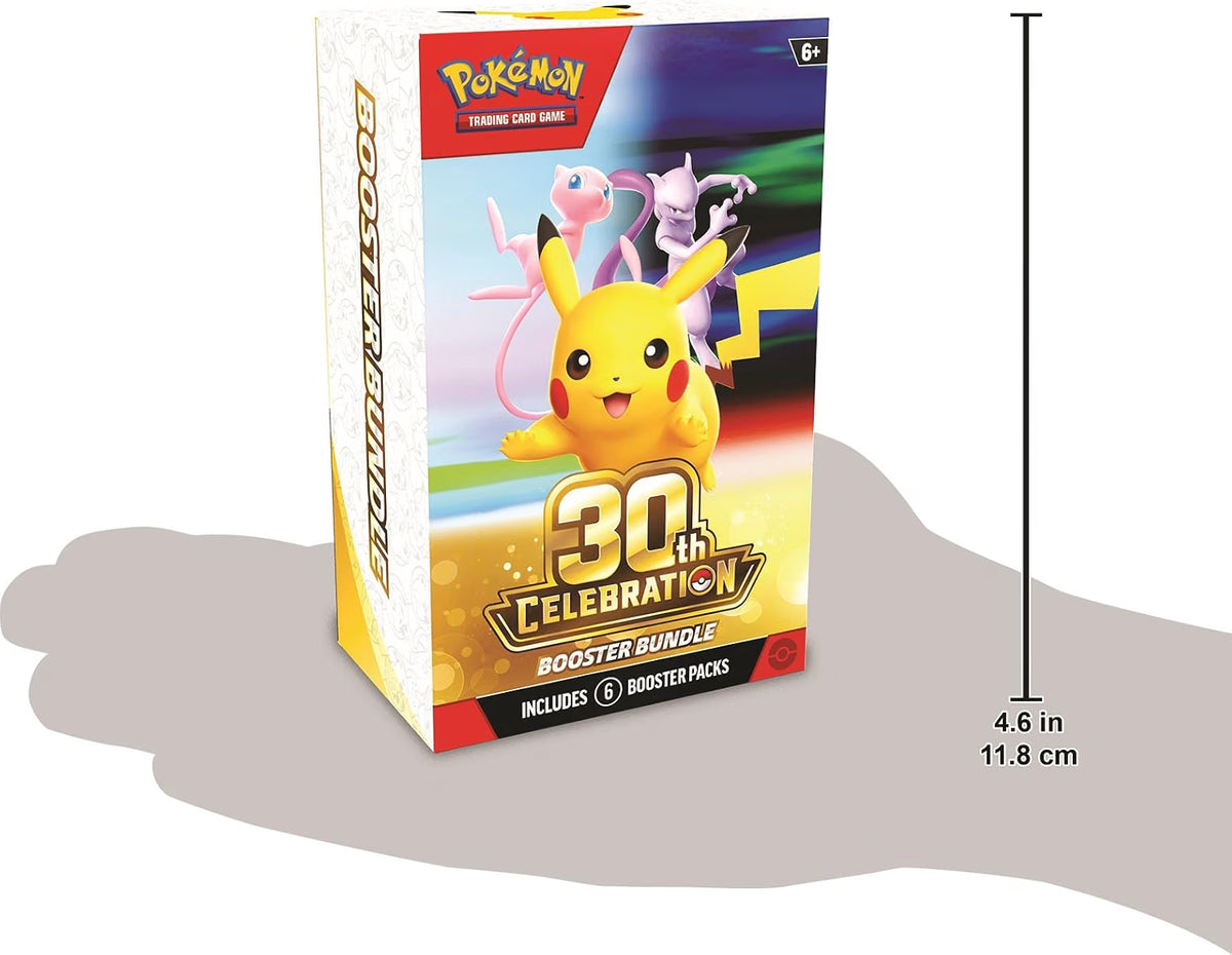 Pokemon TCG: 30th Celebration Booster Bundle Card Game Pokemon